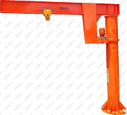 Кран консольный поворотный электрический TOR JIB г/п 1000 кг, высота 3 м, стрела 3 м